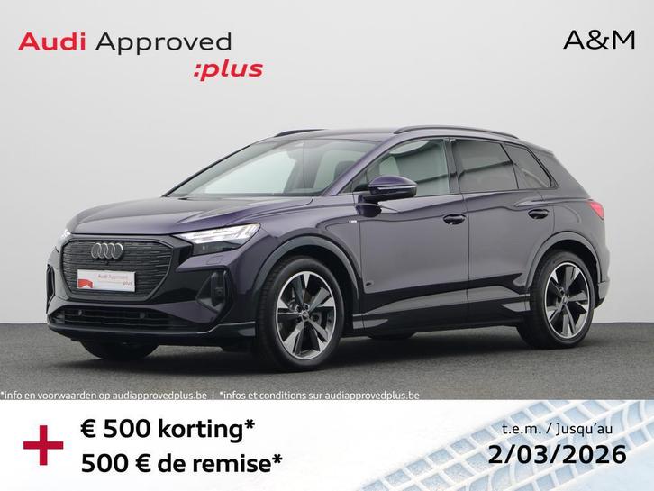 Audi Q4 e-tron Q4 e-Tron 82 kWh 45 S line, Auto's, Audi, Overige modellen, ABS, Airbags, Airconditioning, Boordcomputer, Cruise Control