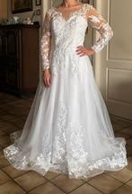 Prachtig trouwkleed, Ophalen of Verzenden, Nieuw, Wit, Trouwjurk