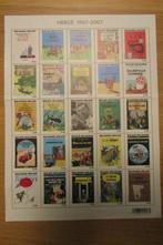 Postzegelvel Hergé, België, 2007, Postzegels en Munten, Postzegels | Thematische zegels, Ophalen of Verzenden, Postfris