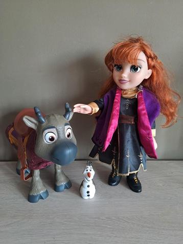 Disney Frozen Dolls Anna, Sven en Olaf