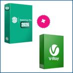Sketchup Pro 2026 +V-Rray, Computers en Software, Ophalen, Nieuw, Windows
