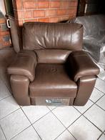 Lederen 1 zit relax en 3 zit chateau d'ax te koop, Ophalen, Gebruikt