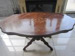 Italiaanse salontafel met marqueterie, Huis en Inrichting, Tafels | Salontafels, Ophalen, Gebruikt, 50 tot 100 cm, 100 tot 150 cm