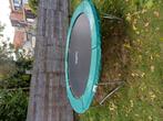 Trampoline in gebruikte staat met "nieuwe" veiligheidsnet, Ophalen, Gebruikt