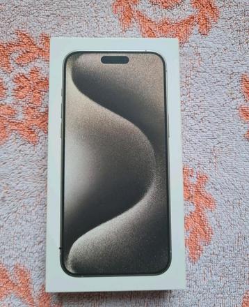 iPhone 15 Pro Max  Topconditie  met garantie en accessoires, Télécoms, 256 GB, 99 %, Comme neuf, Enlèvement