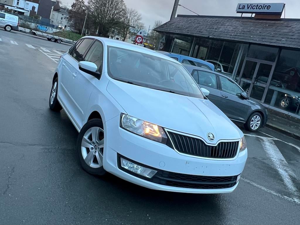Skoda Rapid Break 1.4 TDi 2017 année 66kw 0032478767323, Auto's, Skoda, Bedrijf, Te koop, Rapid, ABS, Adaptieve lichten, Airbags