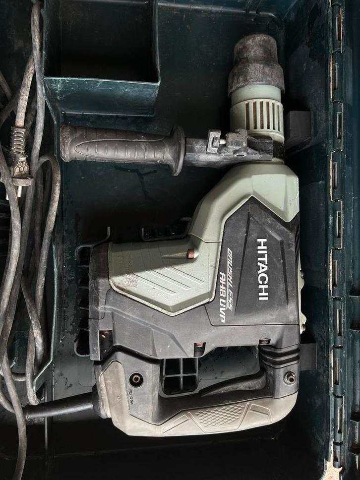 Hitachi Breekhamer DH40MEY + koffer, Doe-het-zelf en Bouw, Gereedschap | Boormachines, Gebruikt, Boor- en/of Breekhamer, 600 watt of meer