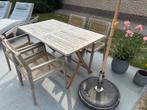 Tuintafel teak bristol, Ophalen, Gebruikt