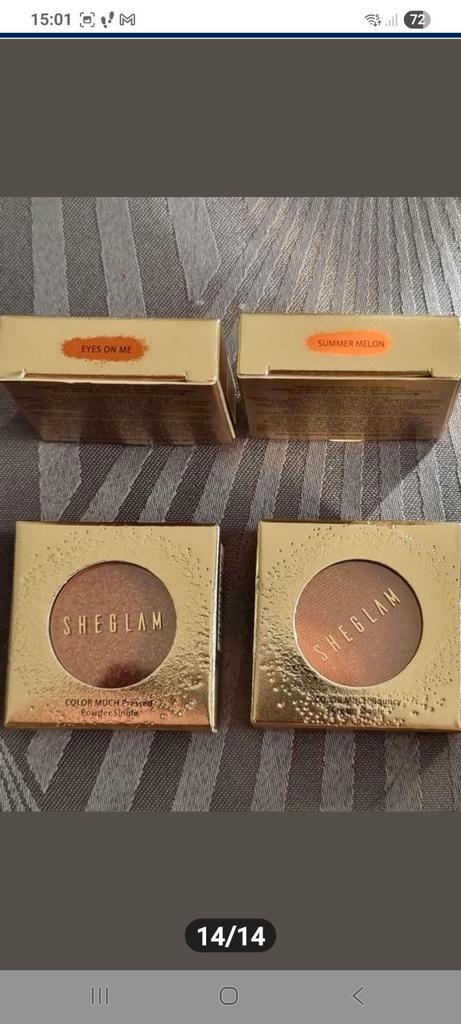 Nieuw en ongebruikte oogschaduw 14 stukjes, Handtassen en Accessoires, Uiterlijk | Cosmetica en Make-up, Nieuw, Make-up, Ogen