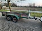 Dubbel as aanhangwagen 1500 kg, Ophalen, Gebruikt