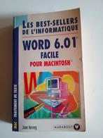 Manuels Mac anciens : word 6, excel, ..., Boeken, Informatica en Computer, Ophalen of Verzenden, Gelezen