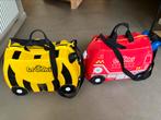 Trunki reiskoffer kinderen, Handtassen en Accessoires, Koffers, Ophalen