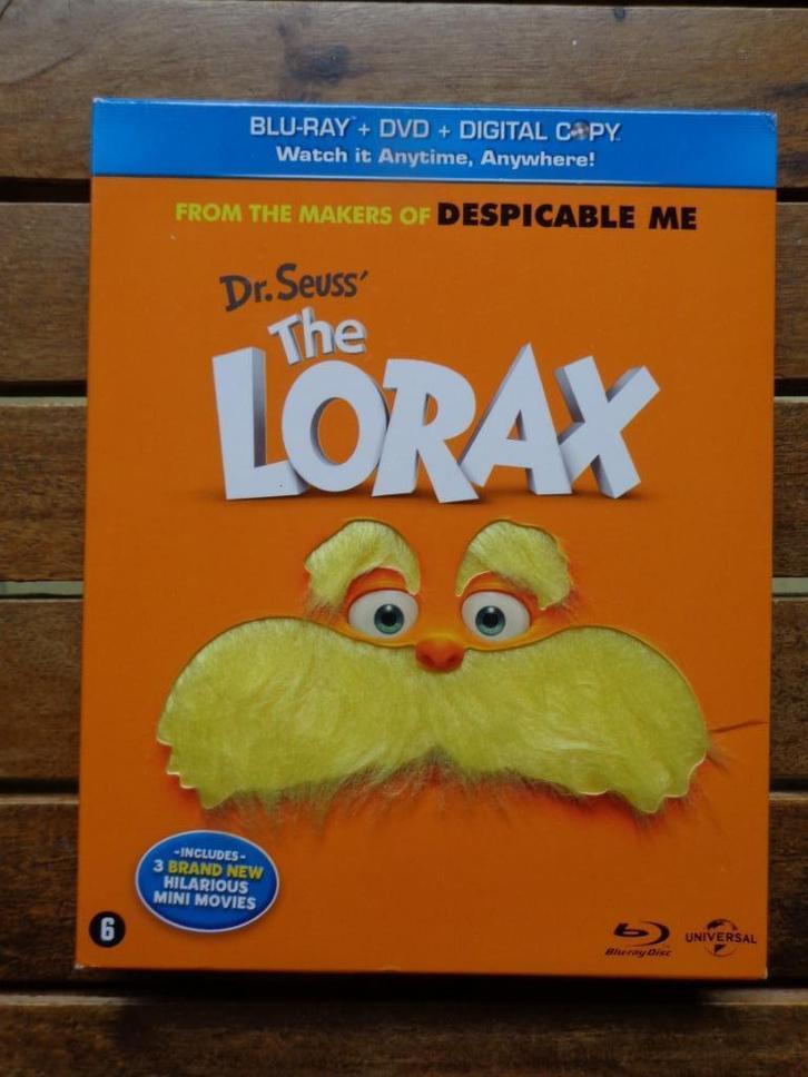 )))  Bluray et DVD  Le Lorax  //  Animation  (((, Cd's en Dvd's, Blu-ray, Zo goed als nieuw, Tekenfilms en Animatie, Ophalen of Verzenden