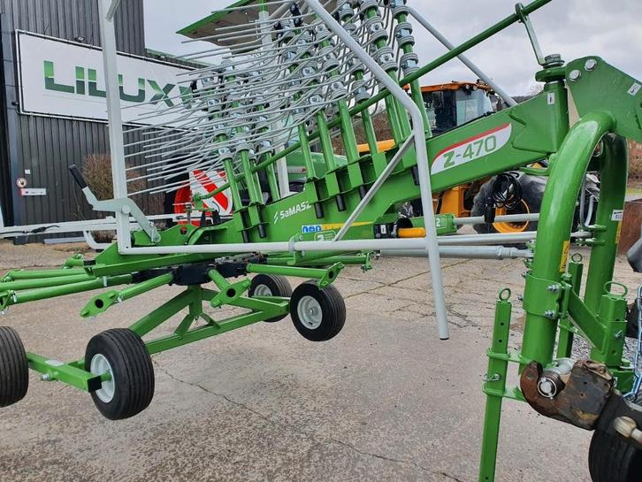 Samasz Z470 zwad hark, Zakelijke goederen, Landbouw | Werktuigen, Weidebouw, Ophalen of Verzenden