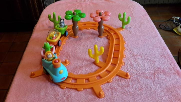 Smoby Train interactif Cotons musical., Kinderen en Baby's, Speelgoed | Racebanen, Gebruikt, Racebaan, Ophalen of Verzenden