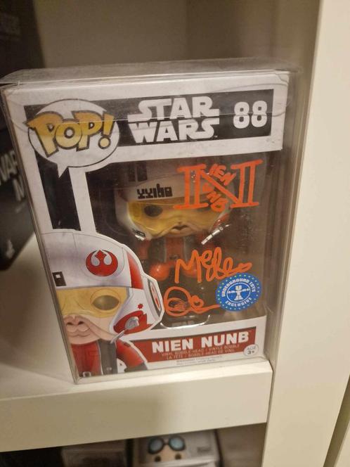 Funko Poppen Star Wars Gesigneerd !!!!!!, Collections, Star Wars, Neuf, Figurine, Enlèvement