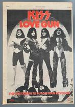 KISS 1977 originele ADVERTENTIE LOVE GUN Casablanca, Cd's en Dvd's, Vinyl | Hardrock en Metal, Gebruikt, Ophalen of Verzenden