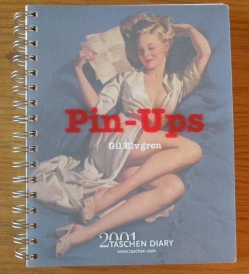 Dagboek 2001 Pin-Ups - Gil Elvgren, Diversen, Agenda's, Zo goed als nieuw, Ophalen of Verzenden