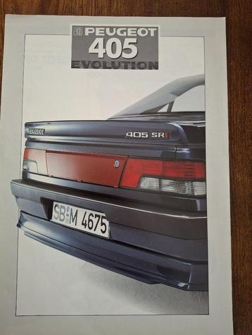 ÉVOLUTION DE LA PEUGEOT 405, Enlèvement ou Envoi, Neuf, Peugeot