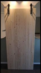 Houten schuifdeur H 225 B 95 CM, Ophalen, Zo goed als nieuw