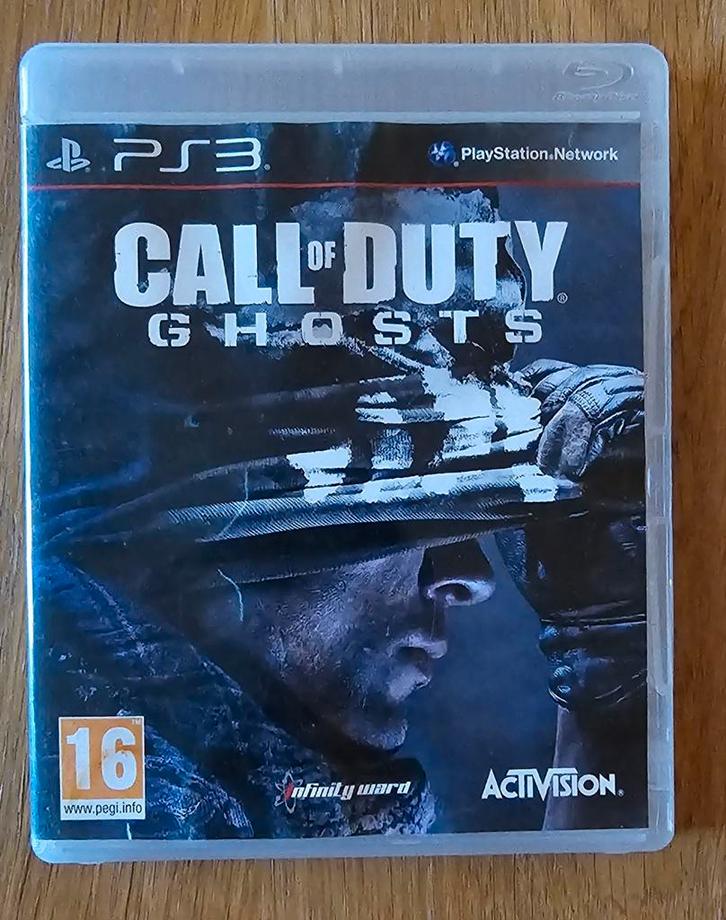 Ps3 playstation call of duty ghosts +16, Games en Spelcomputers, Games | Sony PlayStation 3, Zo goed als nieuw, Vechten, 2 spelers