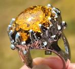 Oude mooi ring., Handtassen en Accessoires, Ringen, Verzenden