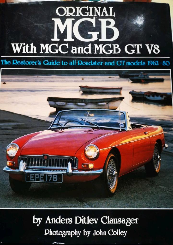 Originele Engelse MGB restauratie boek, Auto diversen, Handleidingen en Instructieboekjes, Ophalen of Verzenden
