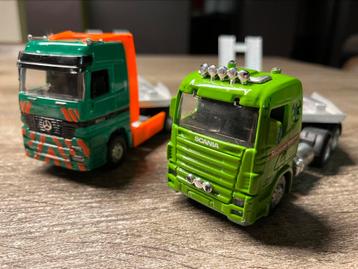 Mercedes + Scania truck beschikbaar voor biedingen