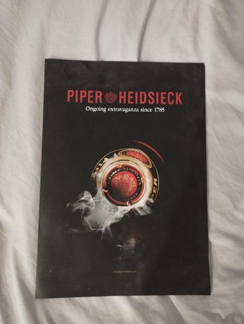 Piper Heidsieck, Collections, Vins, Enlèvement
