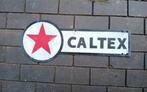 Caltex uithangbord dubbelzijdig, Ophalen of Verzenden