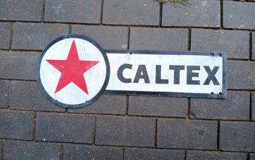 Caltex uithangbord dubbelzijdig beschikbaar voor biedingen