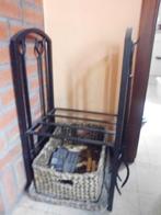 Gietijzeren bak voor hout voor kachel, Huis en Inrichting, Ophalen, Zo goed als nieuw, Hout