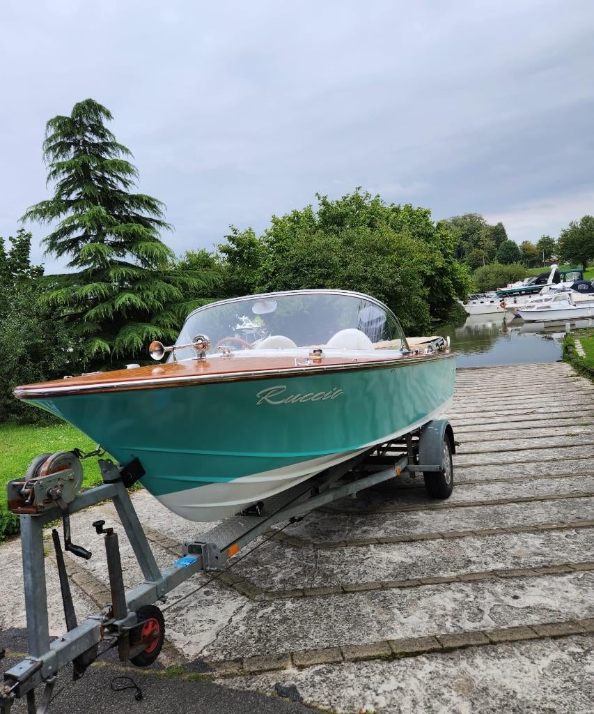 UNIEKE Vega (1967) | Museumstaat | Riva-DNA | Heritage, Watersport en Boten, Speedboten, Ophalen, Gebruikt, 70 tot 120 pk, 3 tot 6 meter