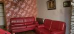 BORDEAUXRODE LEREN LOUNGE, Ophalen