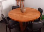 Teak tafel en stoelen, Gebruikt, Ophalen, Vijf personen of meer