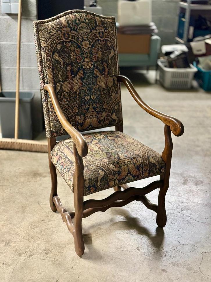 Chaise ancienne - Style Carolean ou William and Mary, Antiek en Kunst, Antiek | Meubels | Stoelen en Sofa's, Ophalen