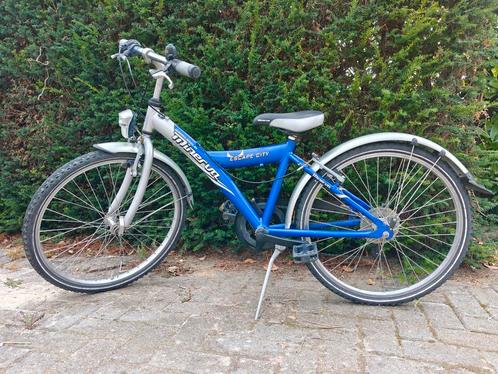 Minerva escape city kinderfiets jongens 22inch topstaat, Fietsen en Brommers, Fietsen | Jongens, Zo goed als nieuw, Versnellingen