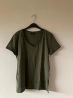 Kaki t-shirt met korte mouwen, Sora, Medium, Kleding | Dames, T-shirts, Maat 38/40 (M), Ophalen of Verzenden, Zo goed als nieuw