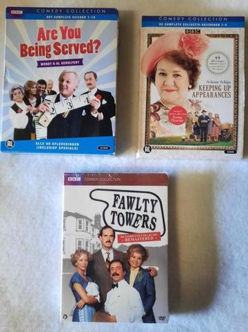 top comedy BBC -  dvd boxsets  - complete series 