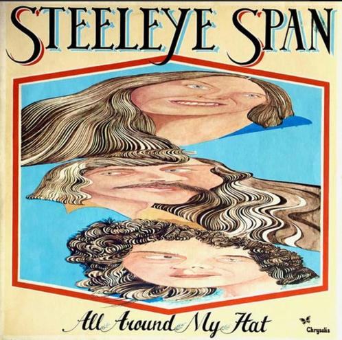 vinyl:  Steeleye Span ‎– All Around My Hat, Cd's en Dvd's, Vinyl | Pop, Zo goed als nieuw, 1960 tot 1980, 12 inch, Ophalen of Verzenden