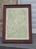 lithographie signe james ensor, Antiek en Kunst, Ophalen of Verzenden