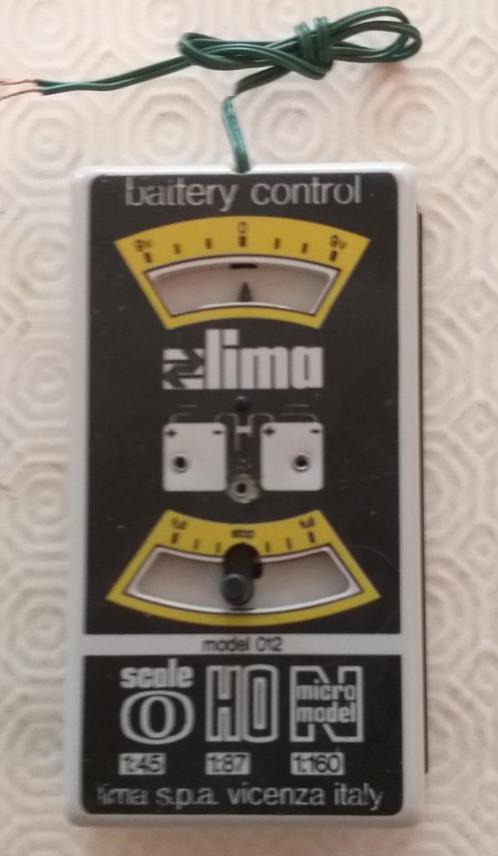 DROGE ACCU DIMMERBOX - LIMA, Hobby en Vrije tijd, Modeltreinen | H0, Gebruikt, Transformator of Voeding, Gelijkstroom, Lima, Ophalen of Verzenden