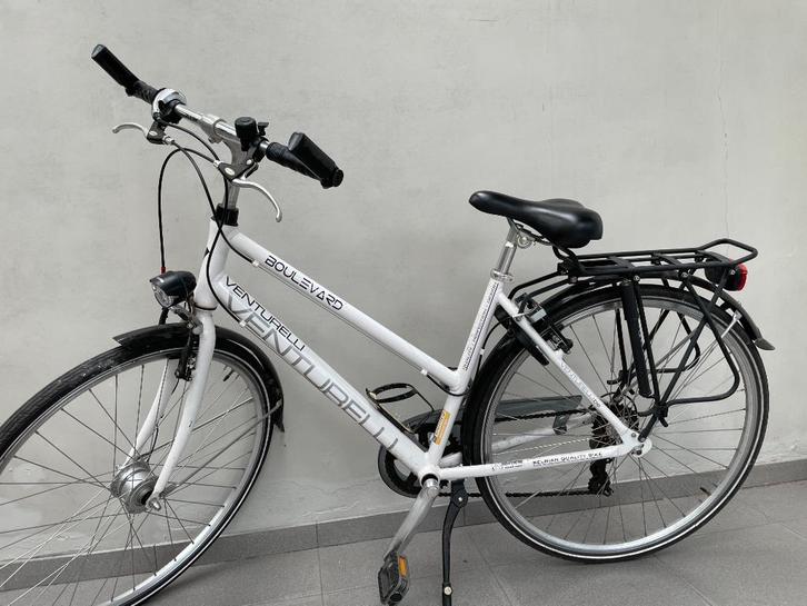 damesfiets fiets Venturelli Boulevard Sport H46 wit, Fietsen en Brommers, Fietsen | Dames | Damesfietsen, Gebruikt, Overige merken