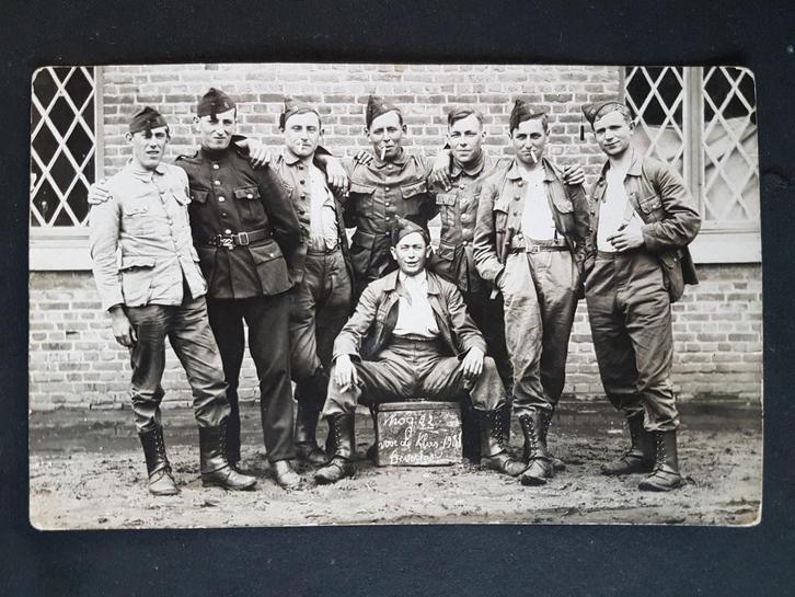 Fotokaart Kamp van Beverloo Beverlo Soldaat Militair 1931, Verzamelen, Postkaarten | België, Ongelopen, Limburg, 1920 tot 1940