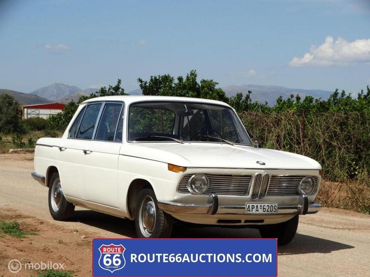 BMW 1500 | 1963 | Route 66 Auctions, Auto's, Oldtimers, Bedrijf, Te koop, BMW, Benzine, Overige carrosserie, Handgeschakeld, Zwart