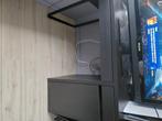 Bureau zwart bruin, Ophalen, Zo goed als nieuw, Bureau