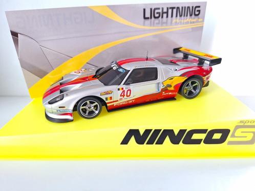 Ninco Ford GT40 Bel Lightning Ref Nr 50536  (SUPER DEAL ), Kinderen en Baby's, Speelgoed | Racebanen, Nieuw, Racebaan, Elektrisch