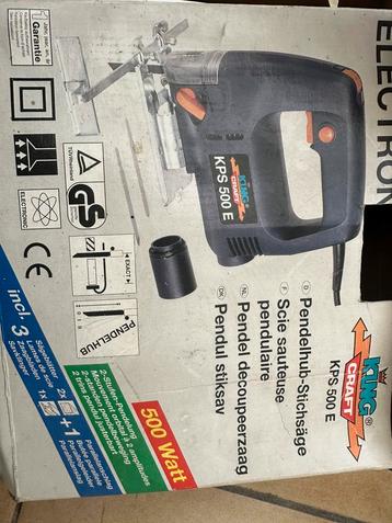 KingCraft KPS 500 E – Pendel-decoupeerzaag 500W beschikbaar voor biedingen