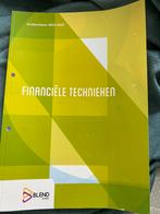 Financiele technieken (handboek), Livres, Économie, Management & Marketing, Comme neuf, Enlèvement