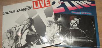 Golden Earring / live + 2nd live vinyl beschikbaar voor biedingen
